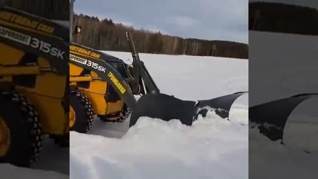 Снежный отвал бабочка Exten SClean 2800 V Snow plow смотреть онлайн