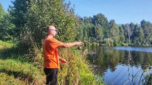 Рыбалка на щуку и окуня со спиннингом в Шатуре.