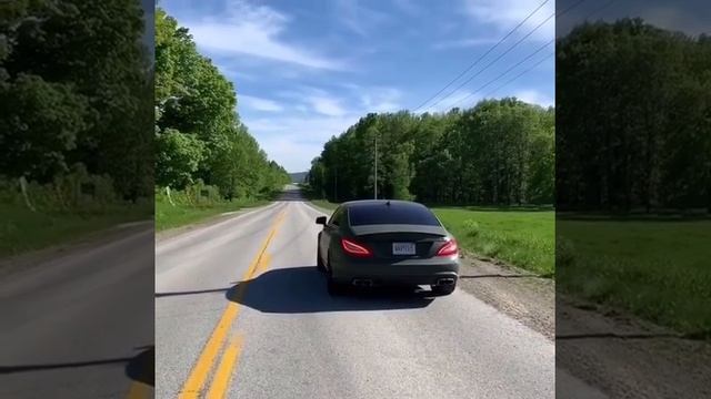 Mercedes Benz CLS 6.3 acceleration смотреть онлайн