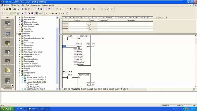 Video Tutorial S7 200 Esclavo Modbus смотреть онлайн