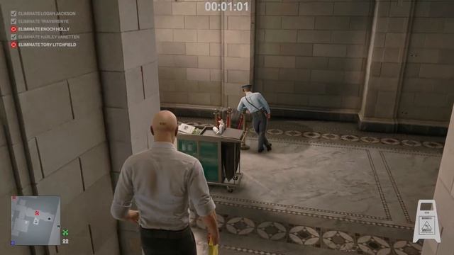 Hitman "The Gift of Giving" 1:40 | Hitman Community contract by me | 5* Silent Assassin смотреть онлайн