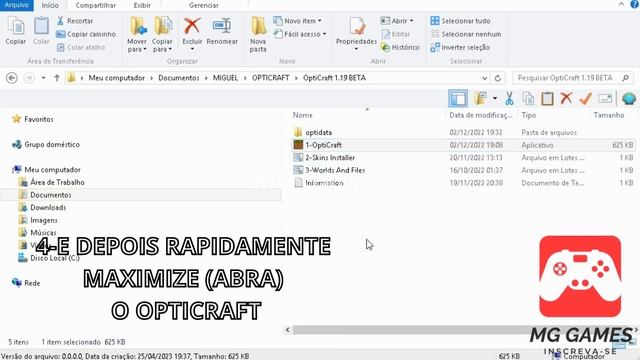 5 PASSOS PARA RESOLVER O ERRO DE ENTRADA DO OPTICRAFT v1.19 BETA (2023) смотреть онлайн