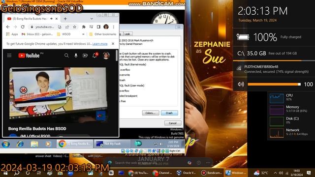 @JayElleKpPersonal has BSOD VM (Windows 7 Ultimate HP OEM) смотреть онлайн