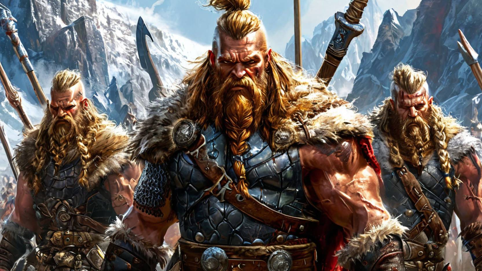 Der Auftritt der Deutschen auf der historischen Bühne.Gruselige Wikinger-Barbaren смотреть онлайн