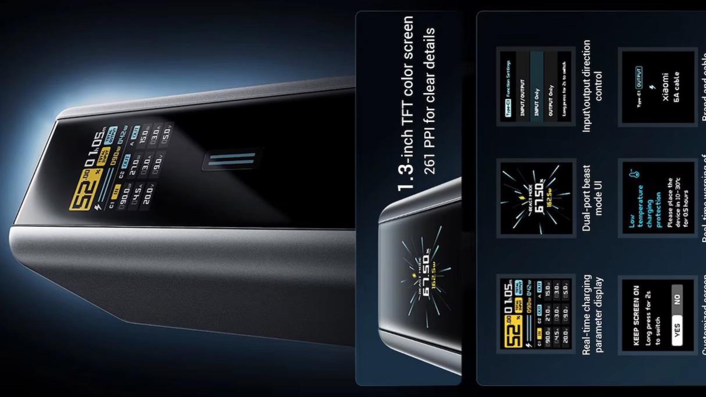 Cuktech 15 Ultra 20000mAh 210W реальный тест на разряд ноутбуком мощностью 140W Результат - перегрев