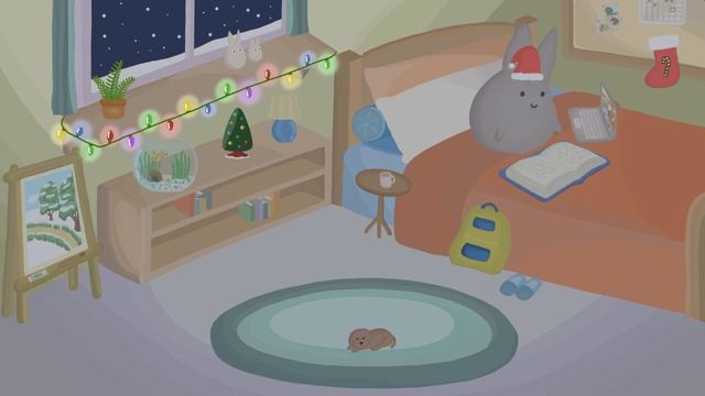 study bunny beats #4 - holiday tunes смотреть онлайн
