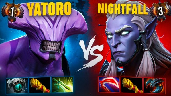 ВОЙД ОТ YATORO ЧЕРЕЗ ТАЙМ ЗОНУ VS НАЙТФОЛЛА🔥| Yatoro Faceless Void 7.37e