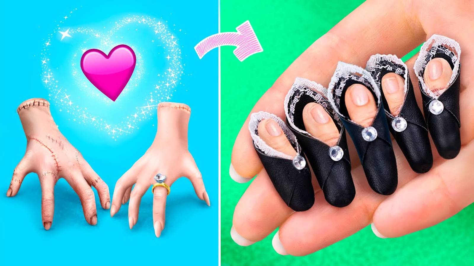 Вещь и его семья - 30 лайфхаков для кукол Аддамс смотреть онлайн