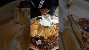 Десерт Вулкан. Очень вкусно 😋