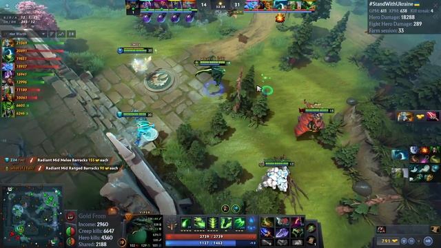 ✨Viper 82% Kill participation! Offlane Highlights 7.35b - Dota 2 Top MMR смотреть онлайн