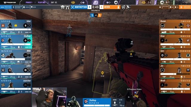 Northeption vs. Reven // BLAST R6 Copenhagen Major | Play-ins | Day 3 | Map 3 смотреть онлайн