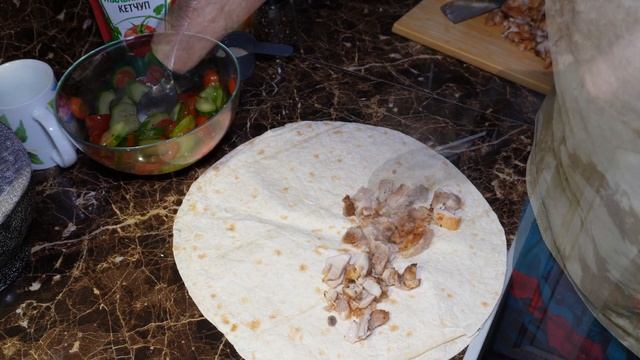 Полезная Шаурма или шаверма! Простой и вкусный #рецепт смотреть онлайн