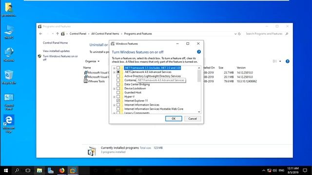 DOTNET Framework (3.5) Offline installation in Windows 10 Using Installation Media смотреть онлайн