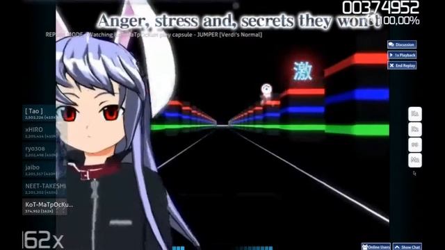 [Osu!] Capsule - Jumper [Verdi's Normal] смотреть онлайн