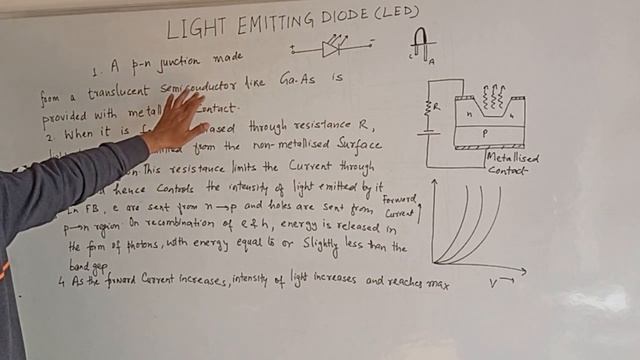 Light Emitting Diode,LED -Semiconductor Part 6 || Class 12||CBSE||ISC||IB смотреть онлайн