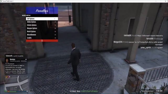 GTA 5 ONLINE [ PC ] PARALLAX MODMENU + DOWNLOAD 1.46 - NO BAN