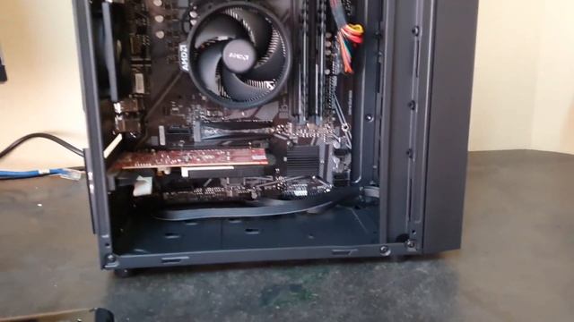 Pc Ryzen 5500 - A520m - 16Gb - Menor gabinete mATX - Melhor custo beneficio e desempenho смотреть онлайн