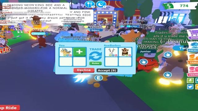 ТРЕЙДЫ В АДОПТ МИ ЧТО ДАДУТ ЗА НЕОН ЗОЛОТОГО ЮНИ Адопт Ми РОБЛОКС Roblox #роблокс #AdoptMe смотреть онлайн