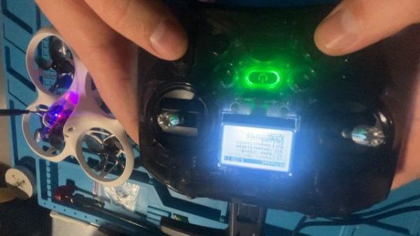 elrs bind 2.4гц по кнопке cetus x