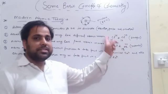 Class-11th Topics-Dalton and Modern Atomic Theory, Berzelius and Avogadro's Hypothesis Lecture-6 смотреть онлайн