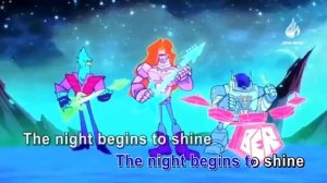 Teen Titans Go - The Night Begins To Shine(Lyrics Video)