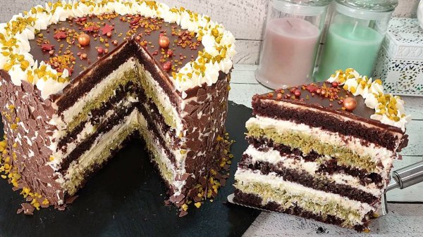 Торт ДУБАЙСКИЙ ШОКОЛАД! Нереально вкусный торт с хрустящим слоем! Тает во рту! Без желатина!