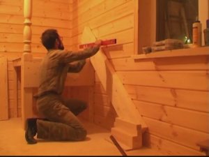 Установка лестницы