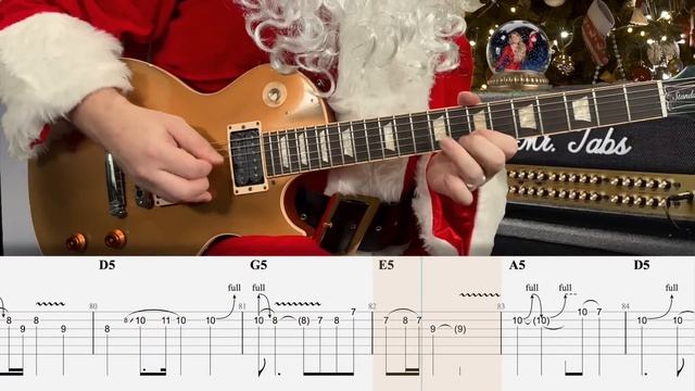 1.Mariah Carey - All I Want For Christmas Is You - Обучение игре на гитаре смотреть онлайн