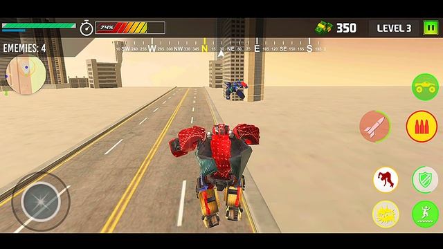 Robot Truck Transform: Truck Robot War 3d - Android Gameplay FHD смотреть онлайн