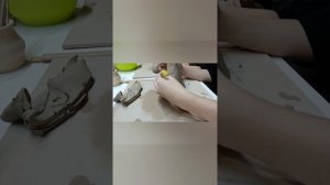 лепка деда мороза