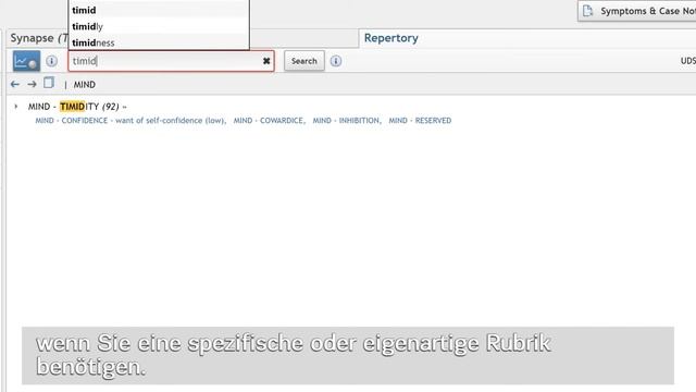 Synapse Arbeitsablauf - eine leistungsstarke Funktion für Homöopathen смотреть онлайн