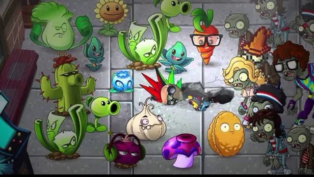 Plants vs Zombies 2 Custom Music - Neon Mixtape Tour Dark Strings Metal Rap Jam #3 смотреть онлайн