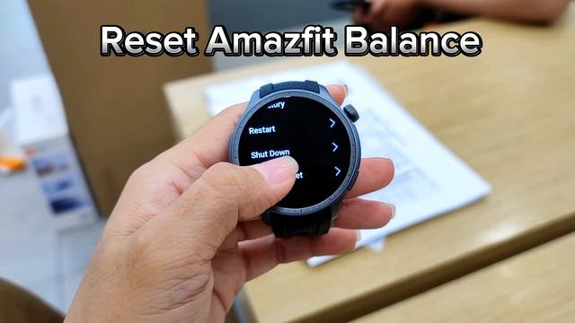How to reset Amazfit Balance #amazfit #balance #smartwatch смотреть онлайн