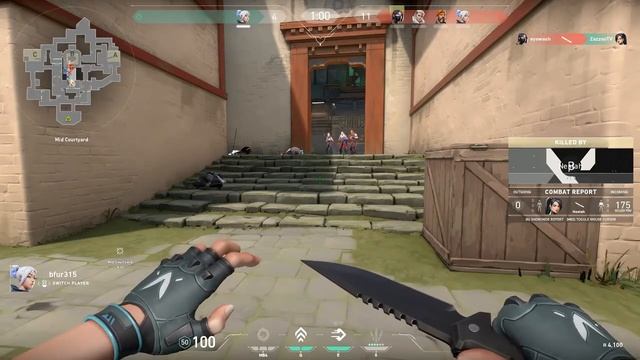Funny Knife Fight on Valorant смотреть онлайн