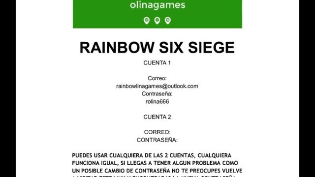 RAINBOW SIX SIEGE CUENTA GRATIS (XBOX ONE) смотреть онлайн