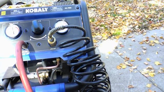 Kobalt Quiet Tech Air Compressor 26 gallon смотреть онлайн