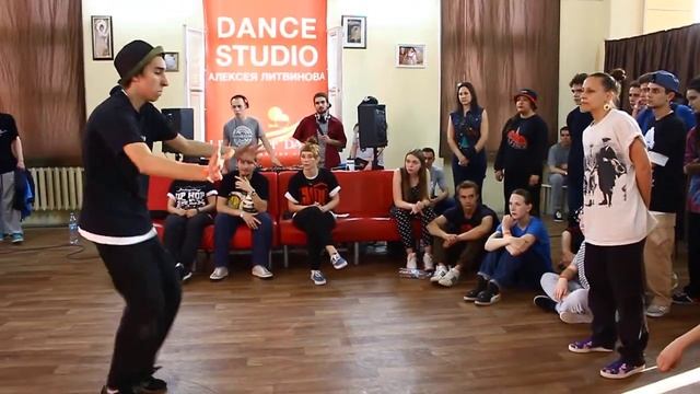 Alexandra vs AlexMan | Hip hop Pro |Банка Фанка 2015 смотреть онлайн