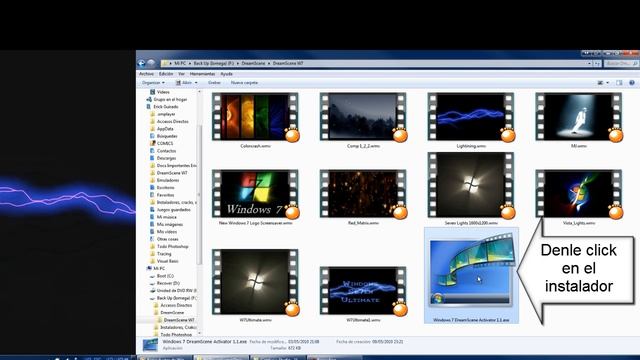 DreamScene en Windows 7 Ultimate (HD) смотреть онлайн
