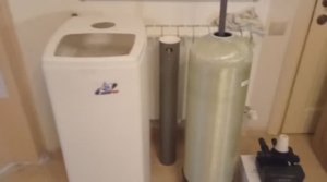 Как собрать фильтр умягчитель кабинетного типа