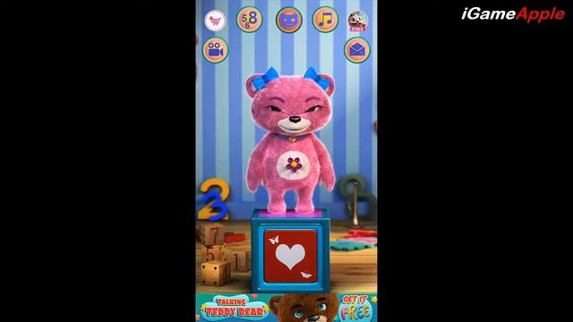 Talking Betty Bear - New Funny Game for Kids - iPhone iPad iOS/ Android (Gameplay / Review) смотреть онлайн