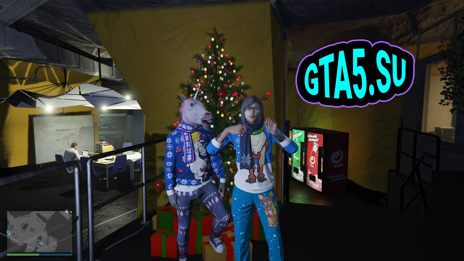 Рождество в GTA Online праздник 25 декабря ГТА 5 смотреть онлайн