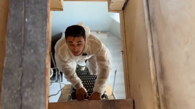 Утепление мансарды пенополиуретаном методом напыления. ППУ-ПОВОЛЖЬЕ.РФ смотреть онлайн