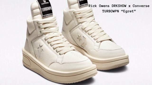Rick Owens DRKSHDW X Converse TURBOWPN