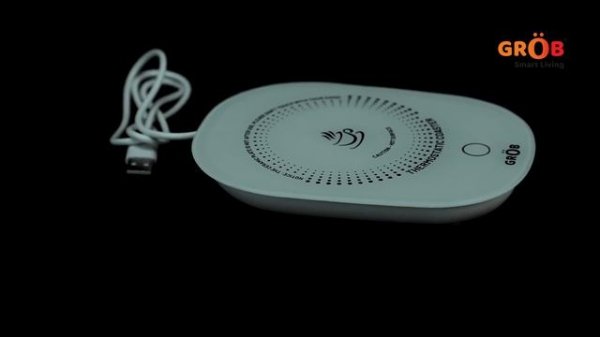 Warm Up | Smart Thermostatic Heating Coaster | SMART LIVING BY GROB