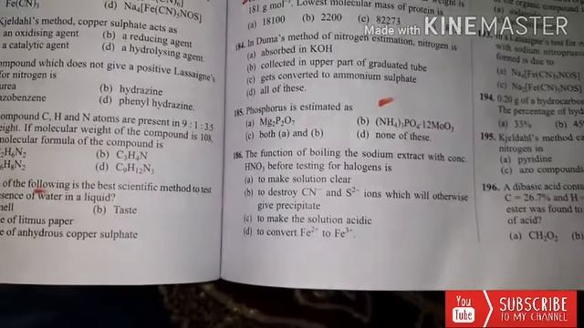 chemistry mock test 15 ( method of purification of organic compounds, Various analytic methods) смотреть онлайн