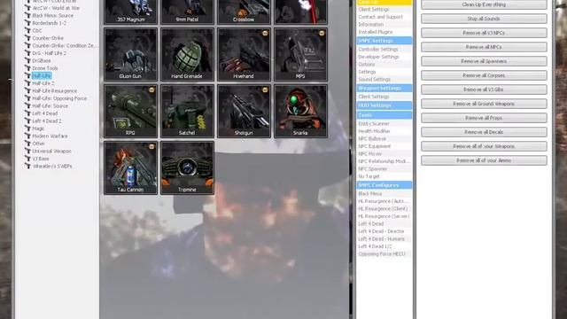all half life main charachers whit their weapons in the source engine (gmod) смотреть онлайн