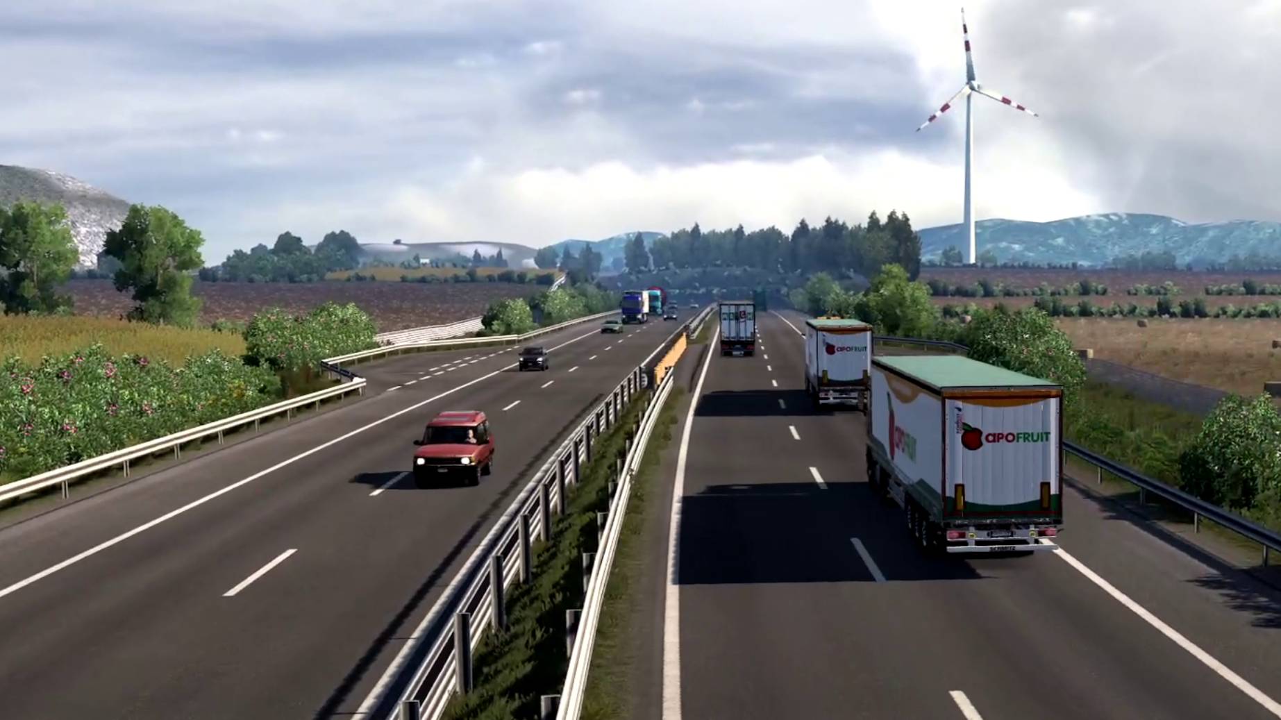 Euro Truck Simulator 2 (конвой)