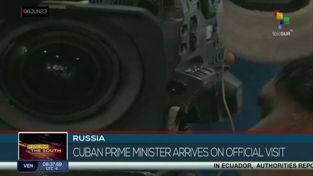 Prime Minister of Cuba arrives in Russia on official visit смотреть онлайн