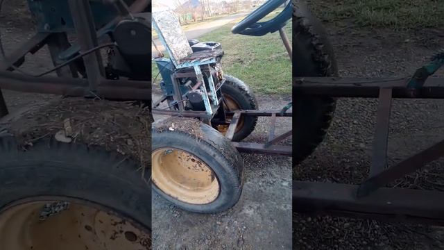 Обзор на самодельный минитрактор смотреть онлайн