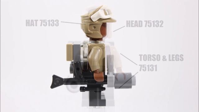 LEGO STAR WARS RESISTANCE TROOPER VARIANTS MINIFIGURE CREATIONS смотреть онлайн